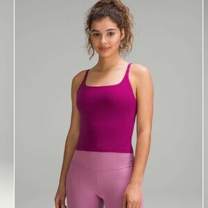 lululemon Strappy Nulu Shelf Tank Top